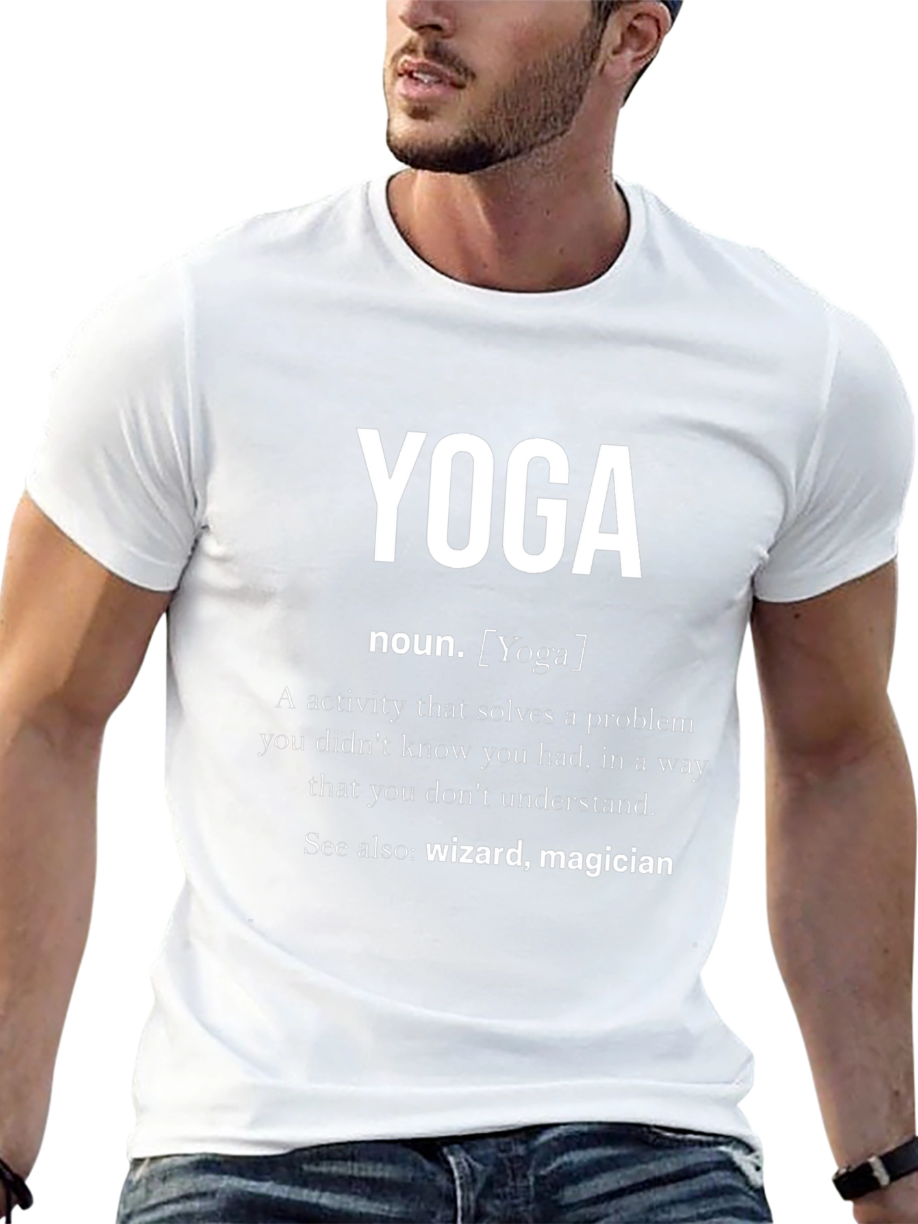 Yoga Definition T-Shirt - Funny Zen Gift