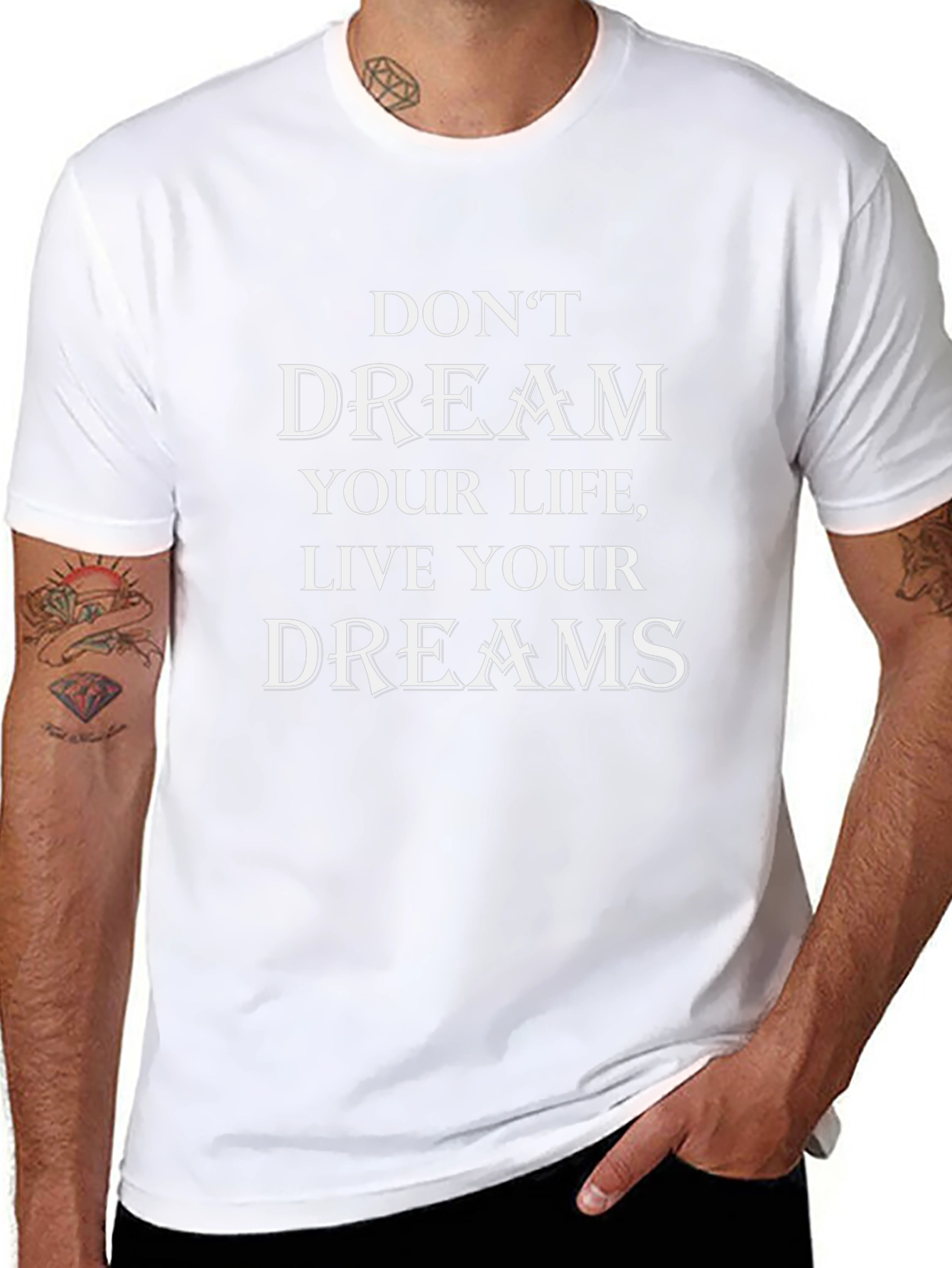 Dream Your Life T-Shirt - Inspirational Graphic Tee