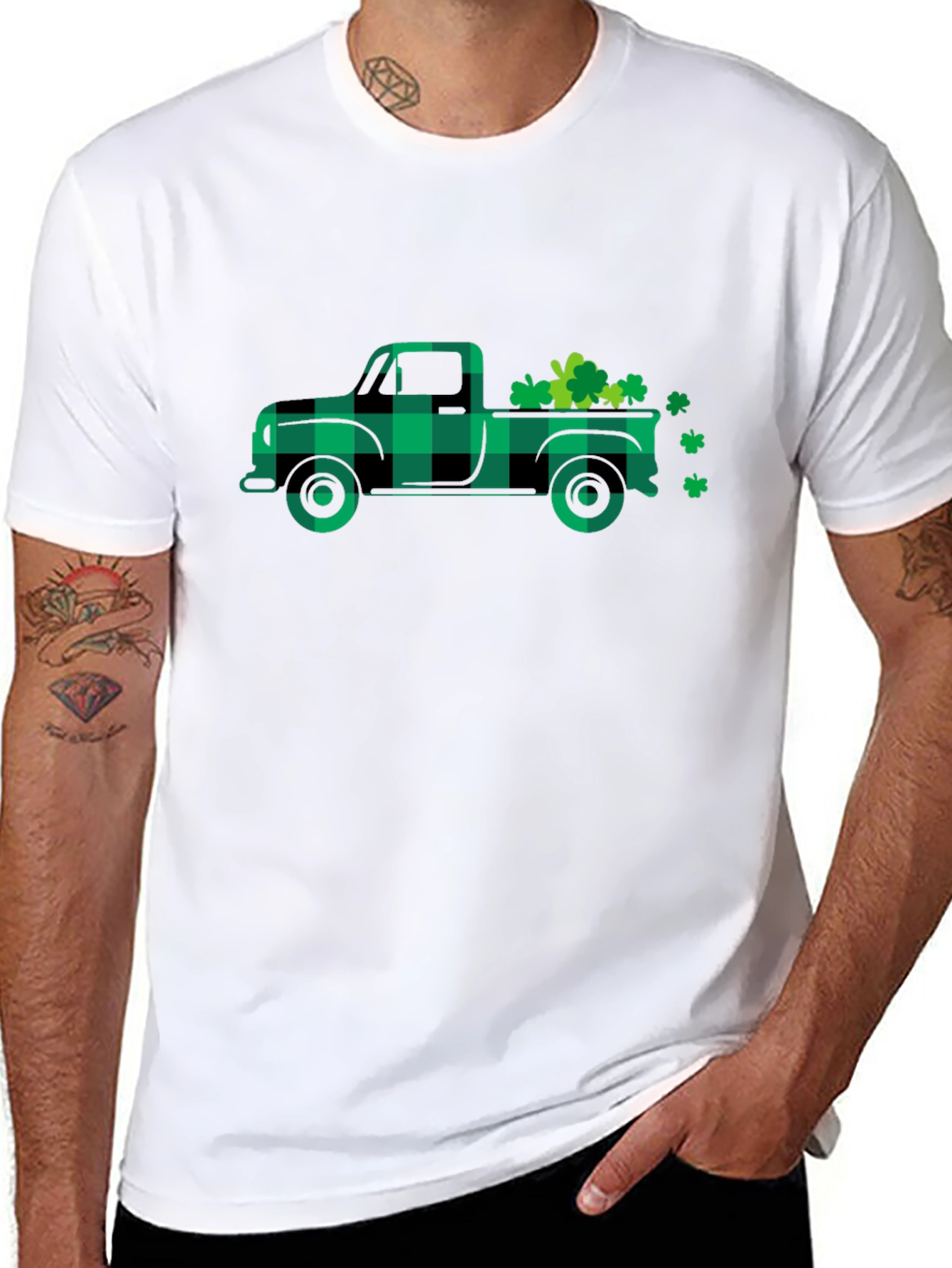 Lucky Truck Black T-Shirt