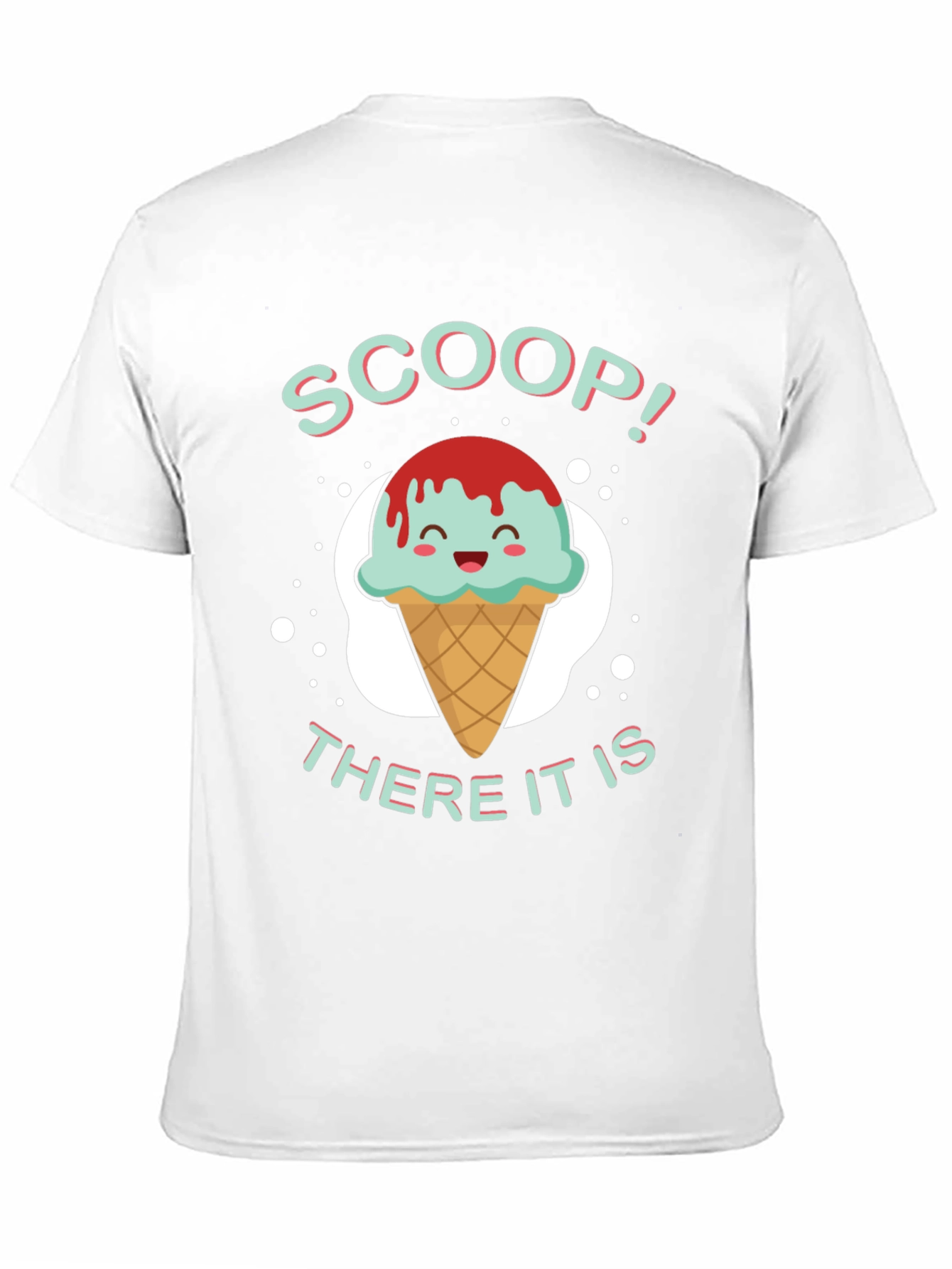 Scoop! Graphic Print T-Shirt