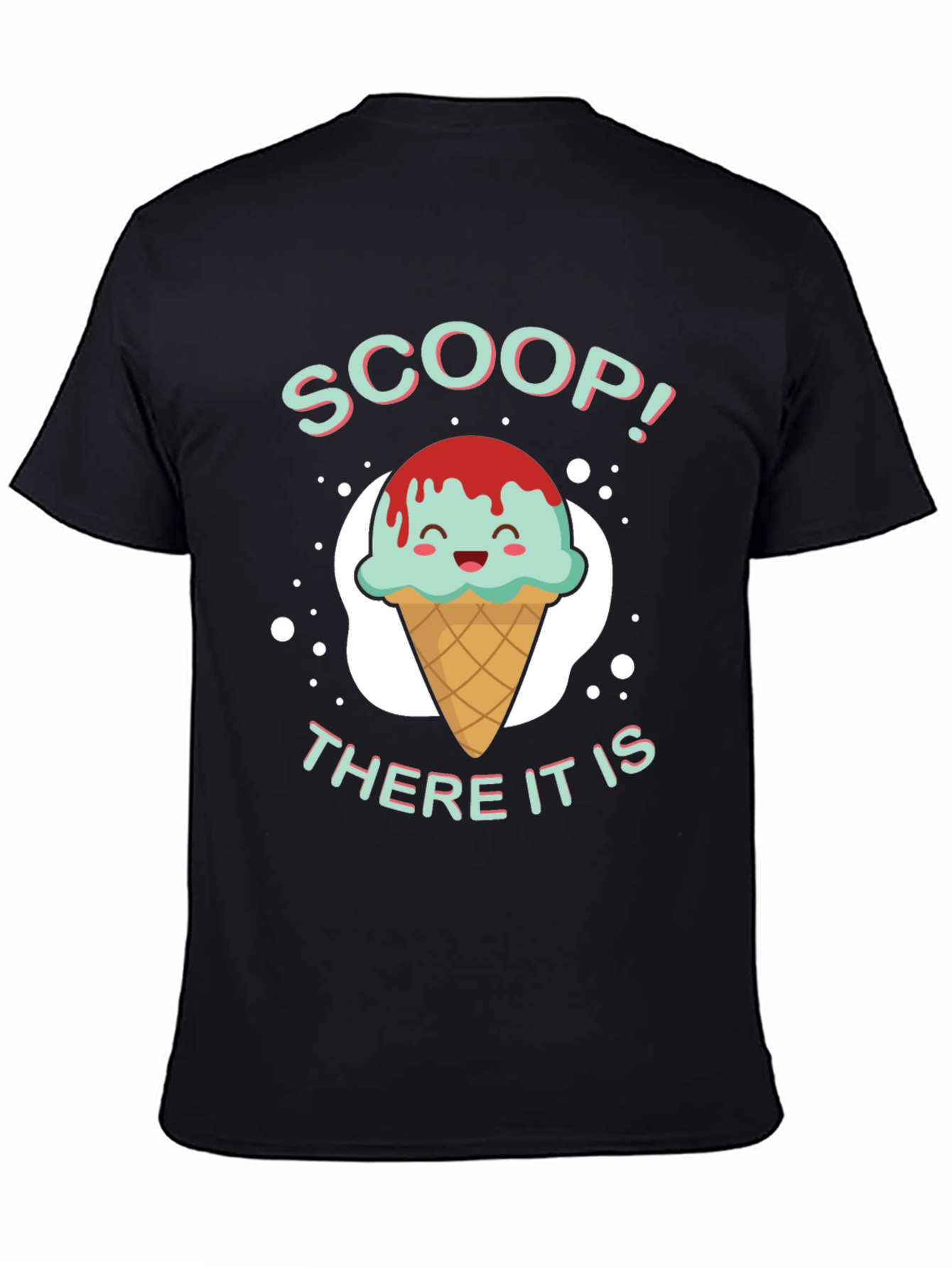 Scoop! Graphic Print T-Shirt