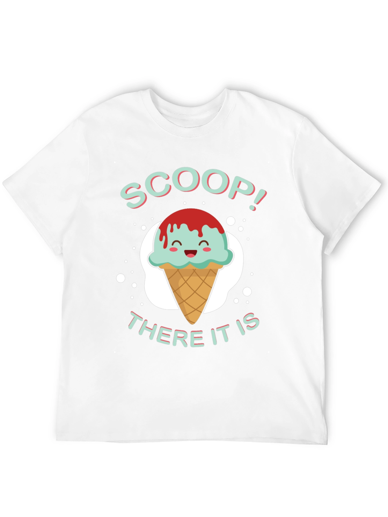 Scoop! Graphic Print T-Shirt