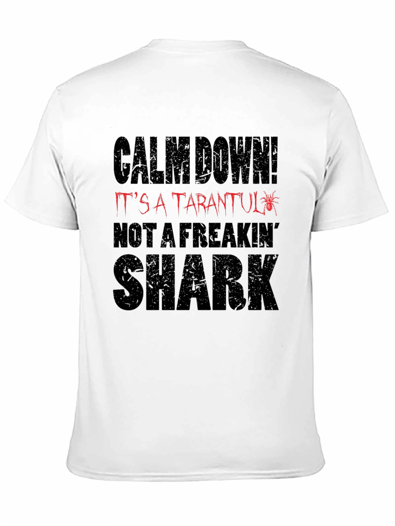 Calm Down Tarantula Mens Graphic T-Shirt