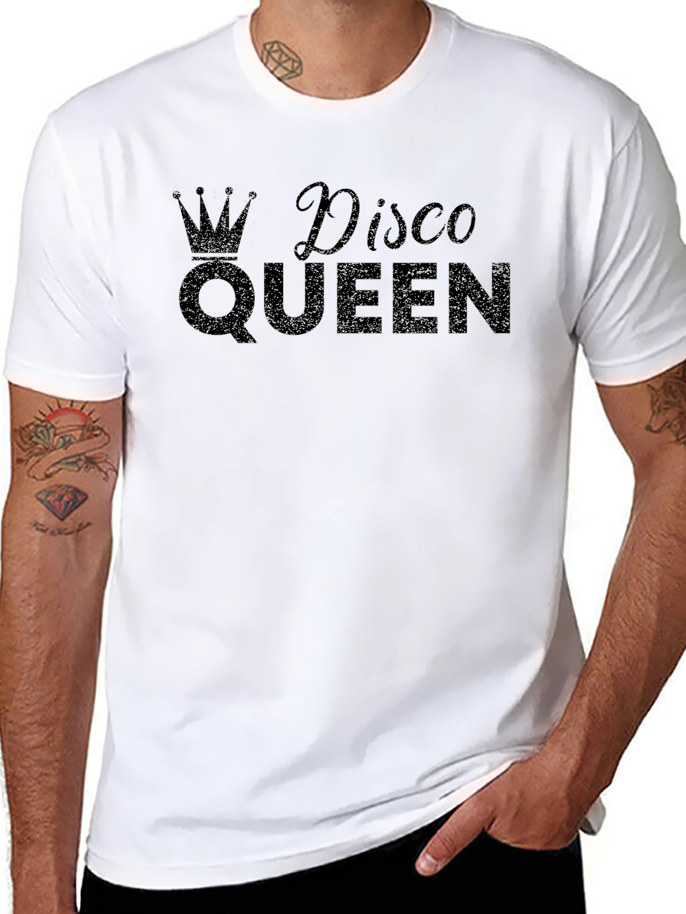 Disco Queen Black T-Shirt