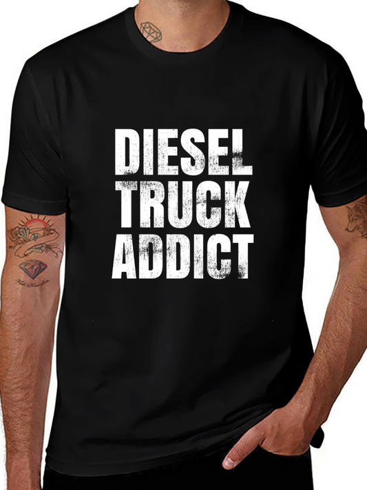 Diesel Truck Addict Graphic T-Shirt