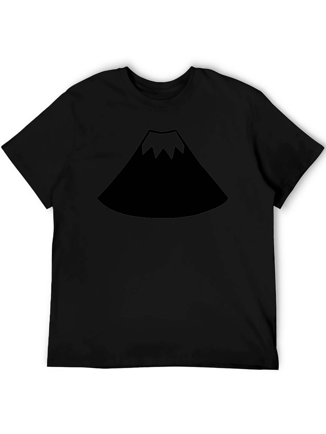 Mount Fuji Graphic Black T-Shirt