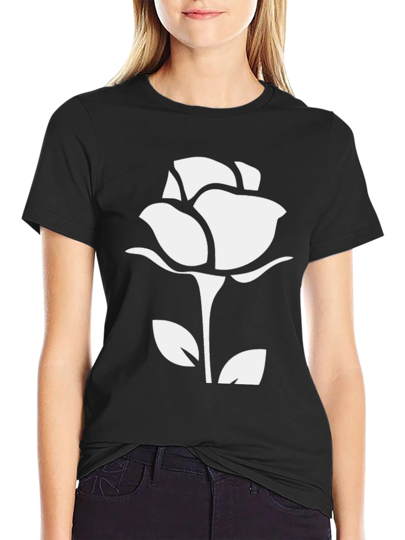 Rose Graphic T-Shirt - Stylish Mens Casual Wear