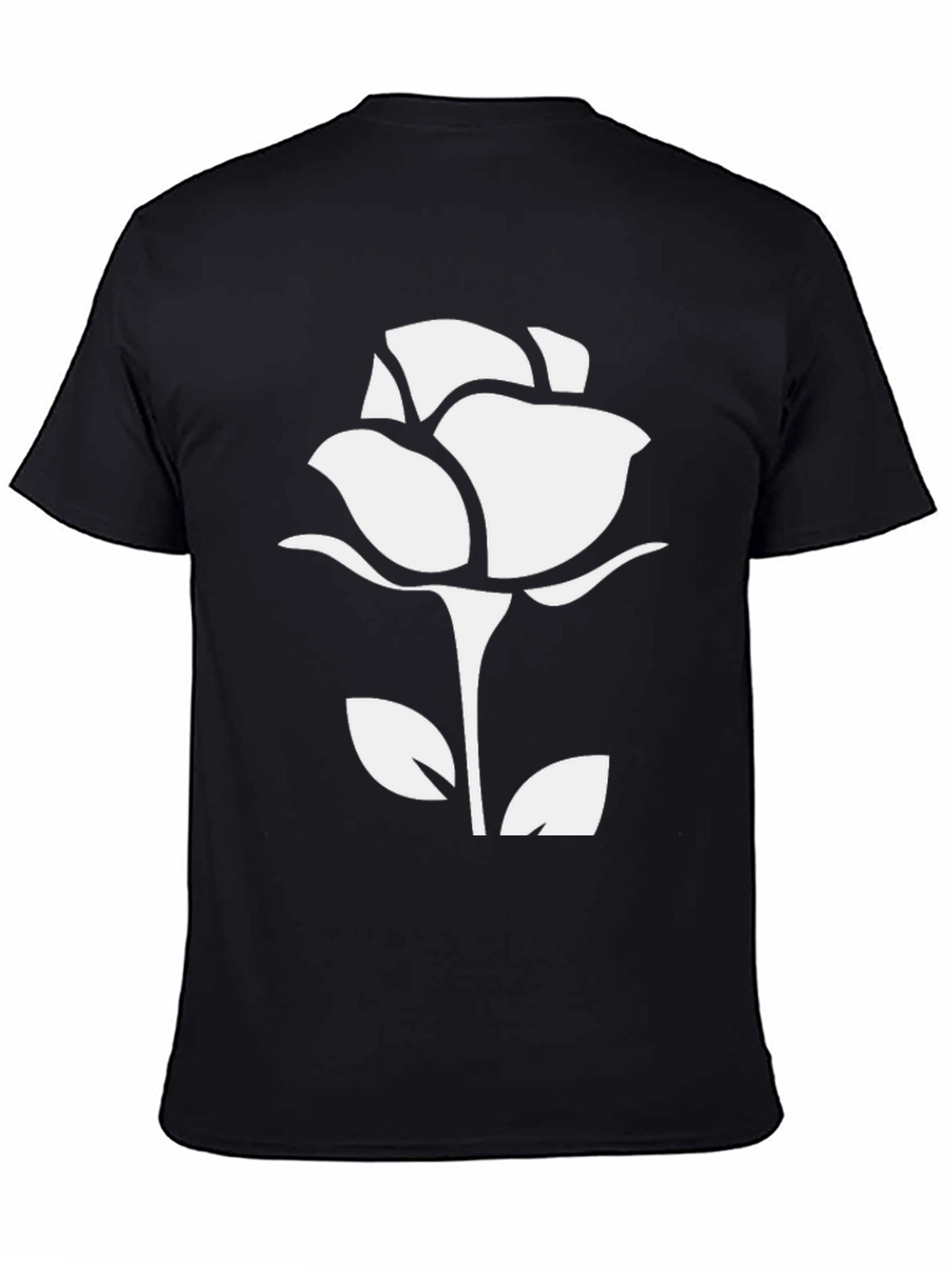 Rose Graphic T-Shirt - Stylish Mens Casual Wear