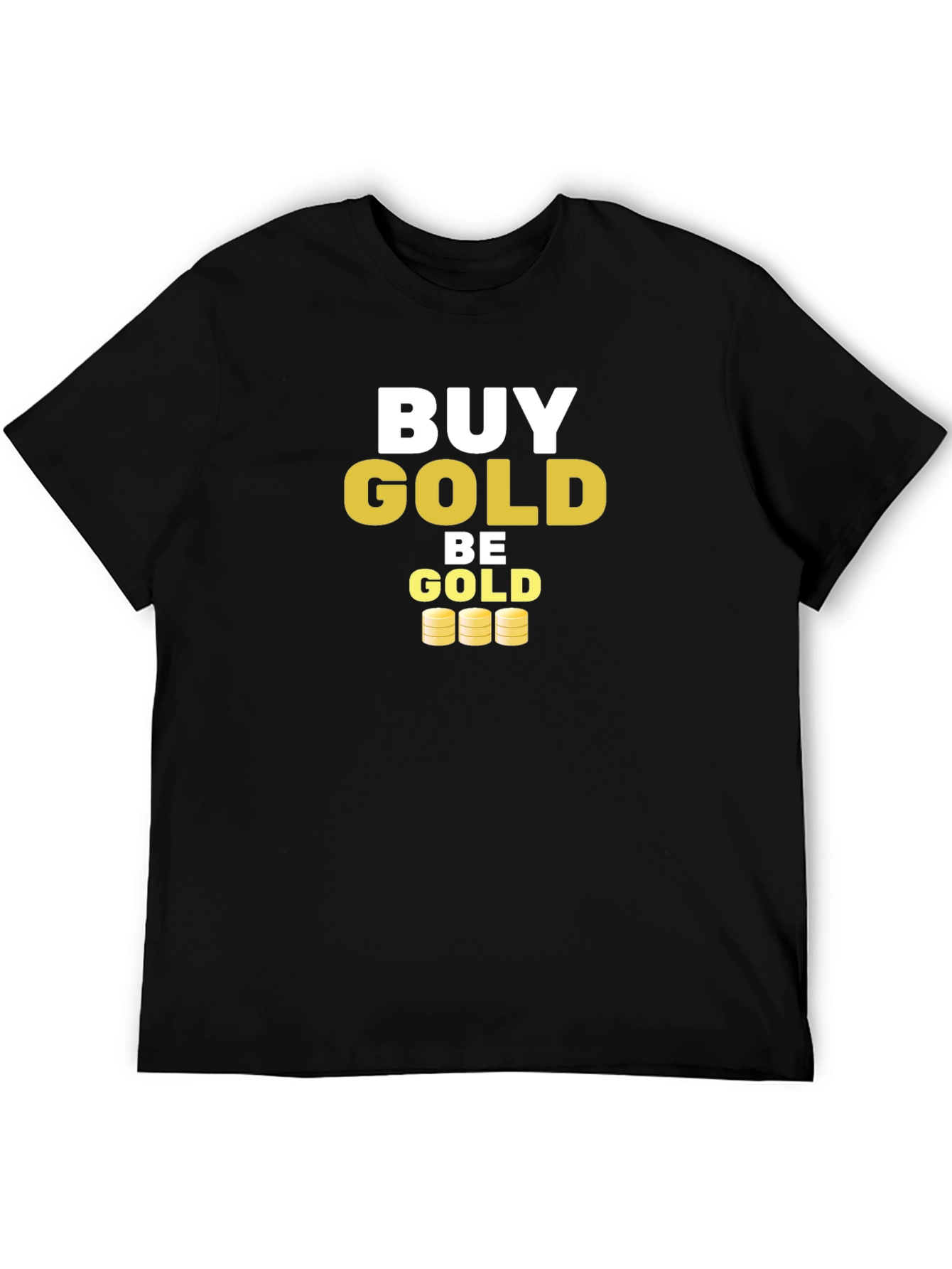 Buy Gold Be Gold Graphic Tee