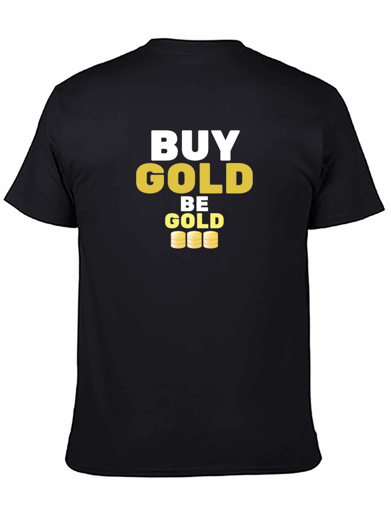 Buy Gold Be Gold Graphic Tee