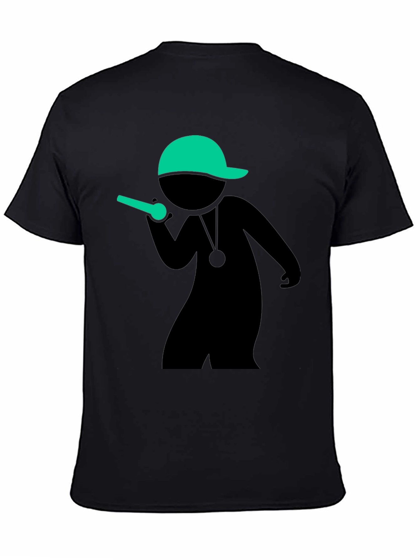 Cool MC Stick Figure Black T-Shirt