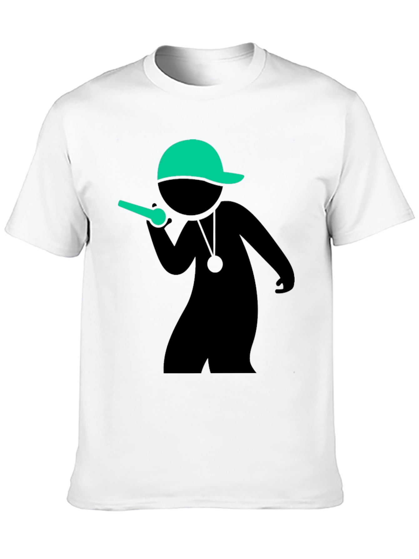 Cool MC Stick Figure Black T-Shirt