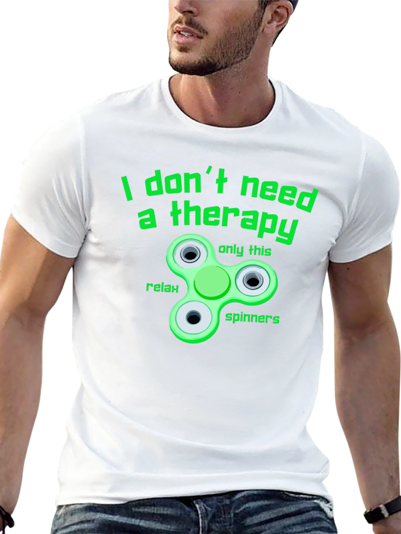 I Dont Need Therapy T-Shirt - Fidget Spinner Tee