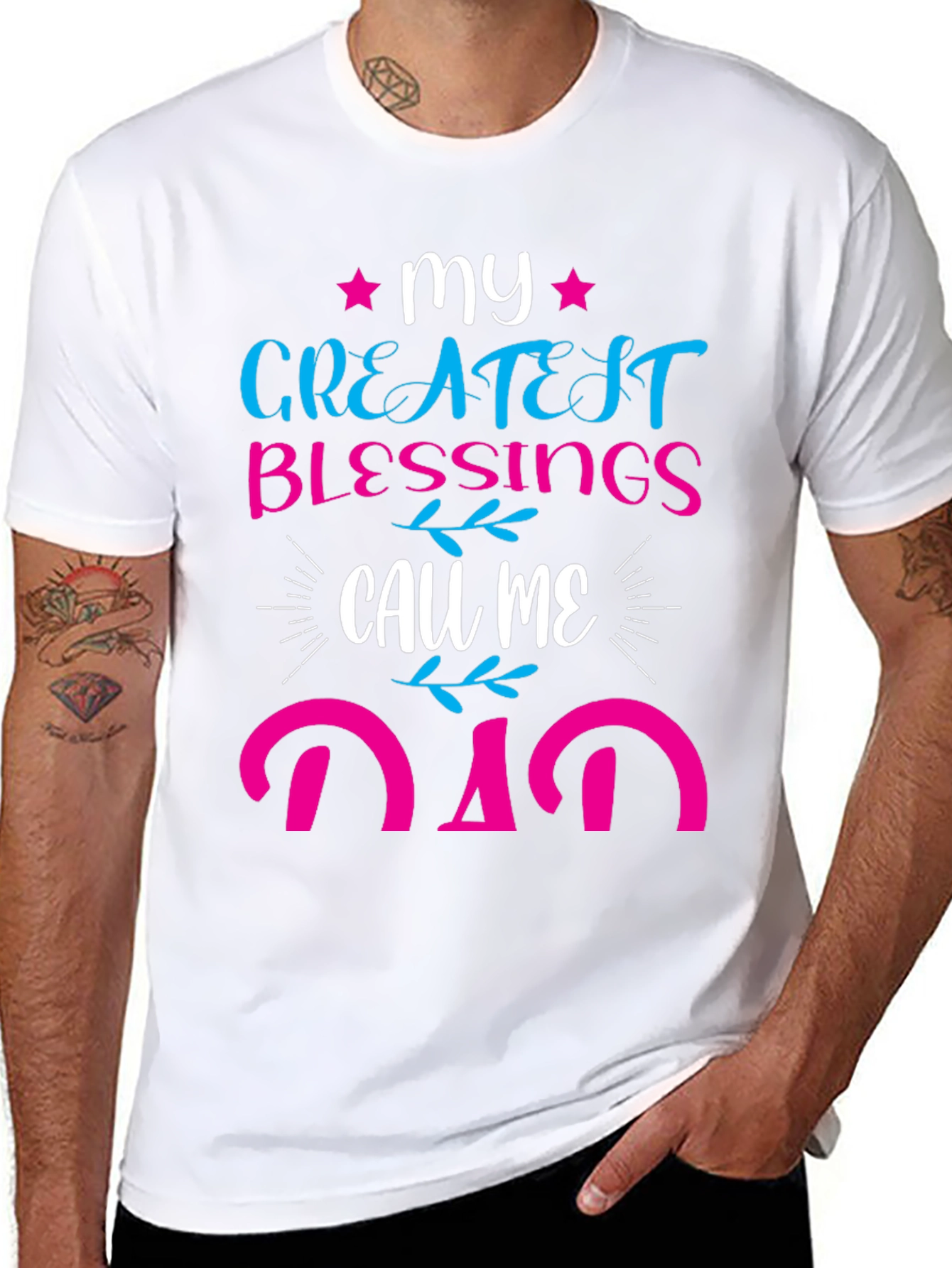 My Greatest Blessings Call Me Dad T-Shirt