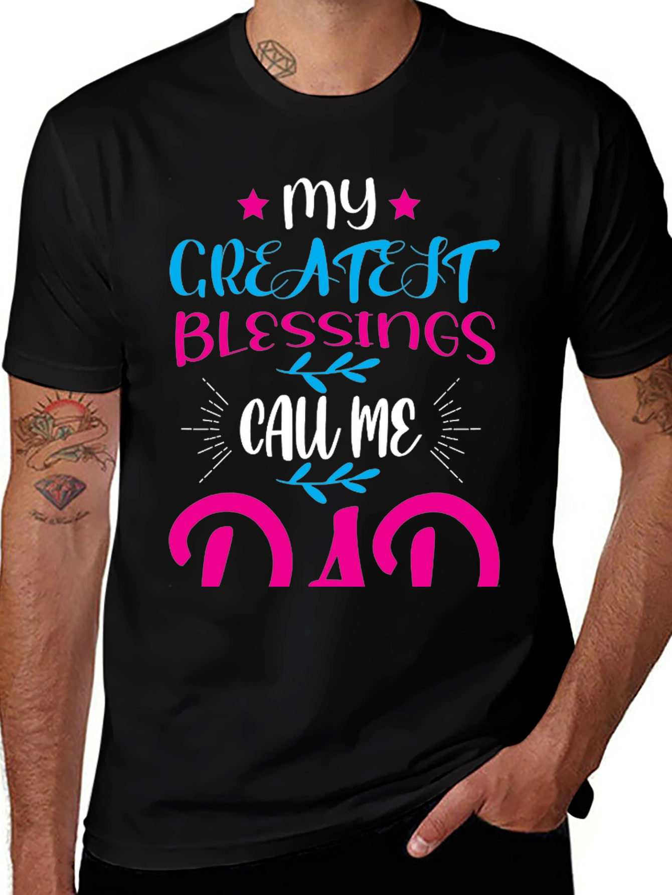 My Greatest Blessings Call Me Dad T-Shirt