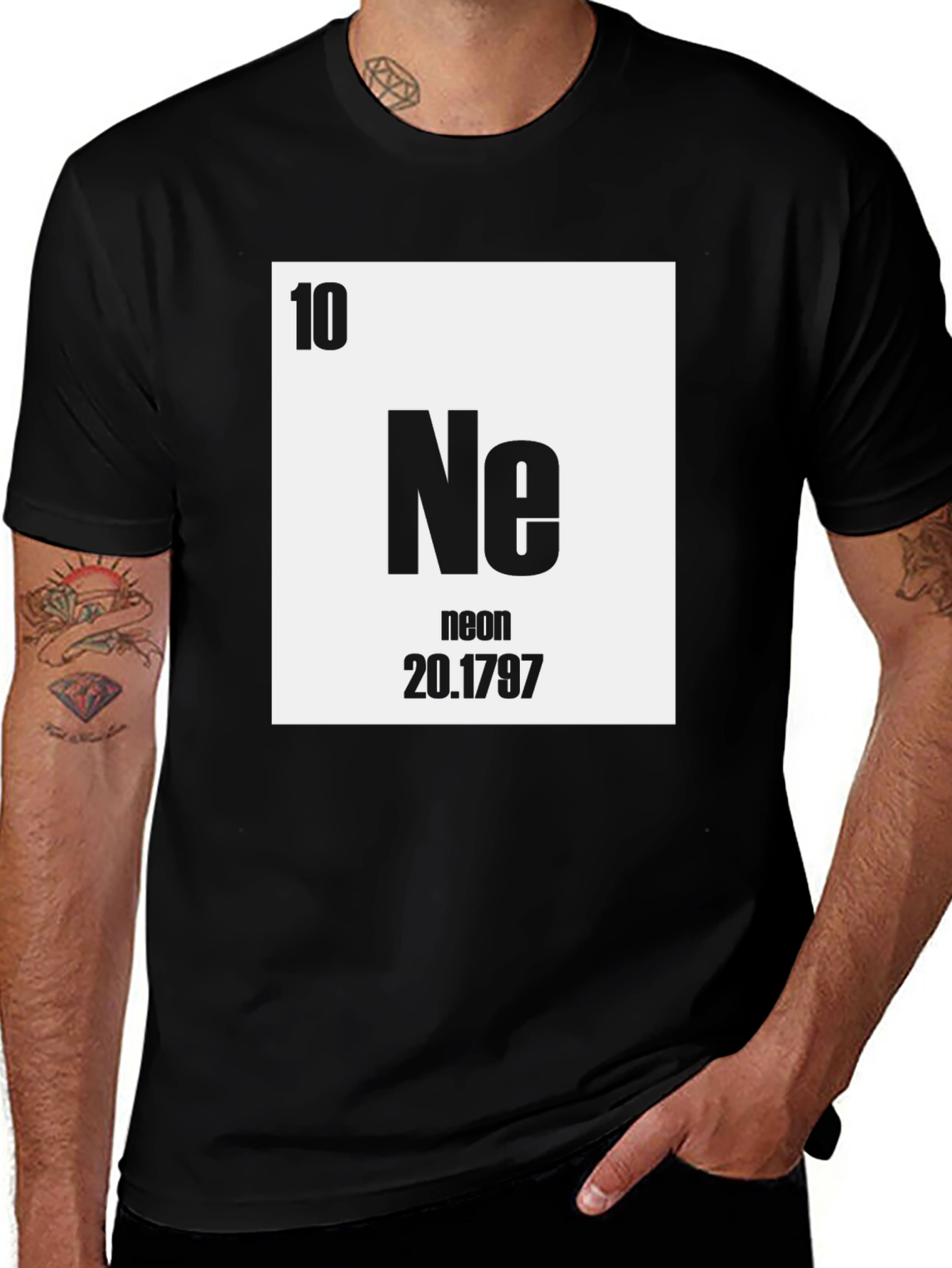 Neon Element T-Shirt - Science Inspired Tee
