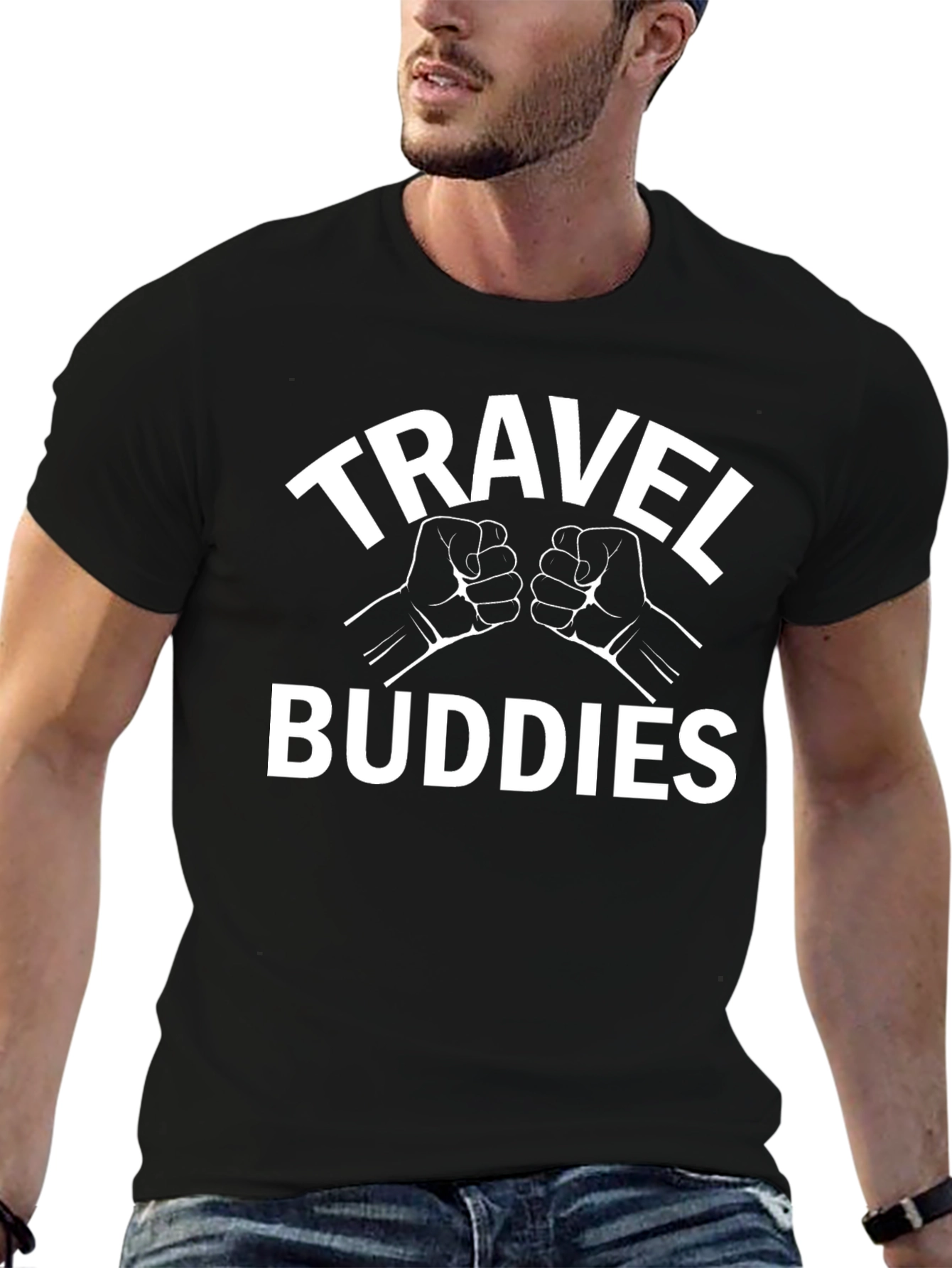 Travel Buddies Graphic T-Shirt - Perfect for Adventure!