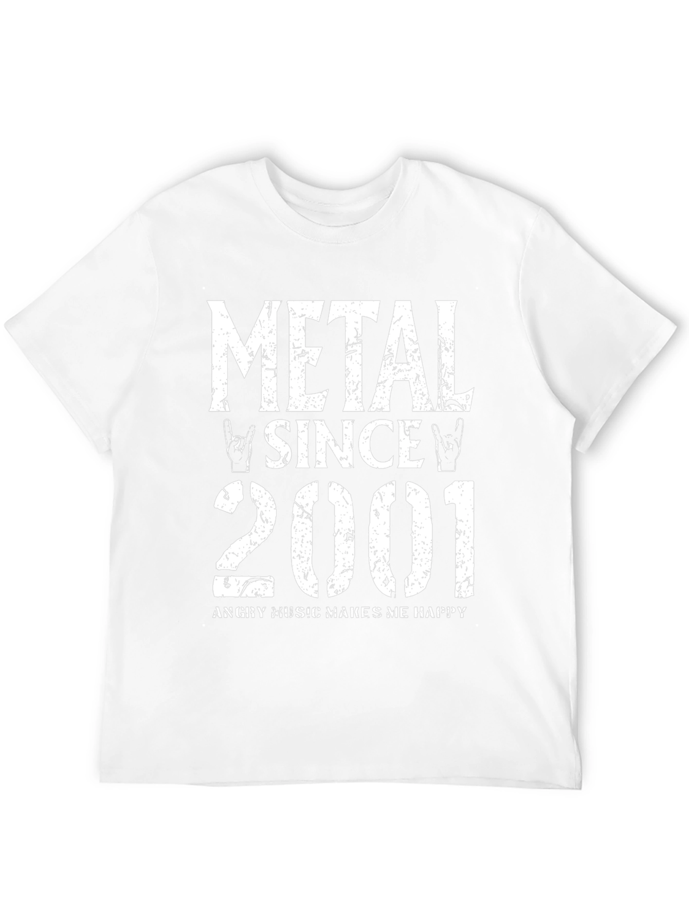 Metal Since 2001 Black Graphic T-Shirt