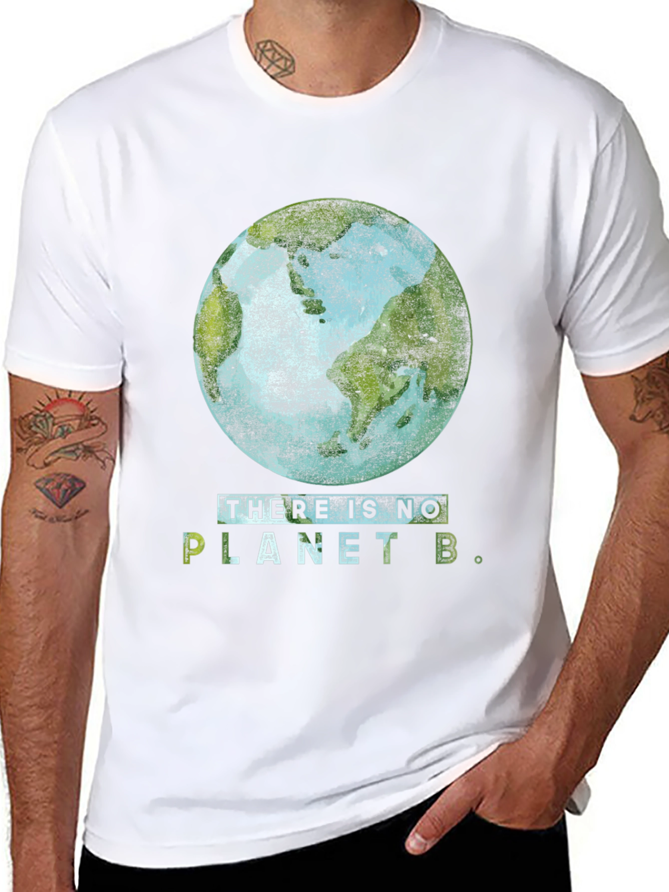 Earth T-Shirt - There Is No Planet B