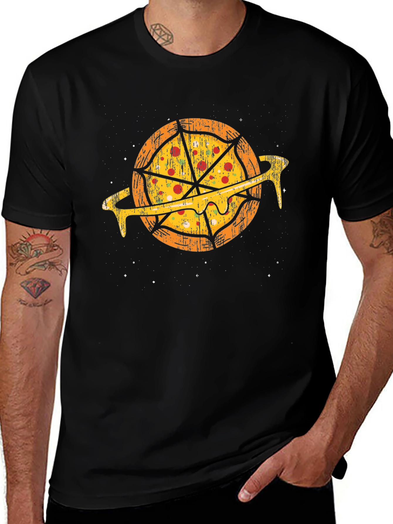 Pizza Planet Graphic T-Shirt - Unique Foodie Style