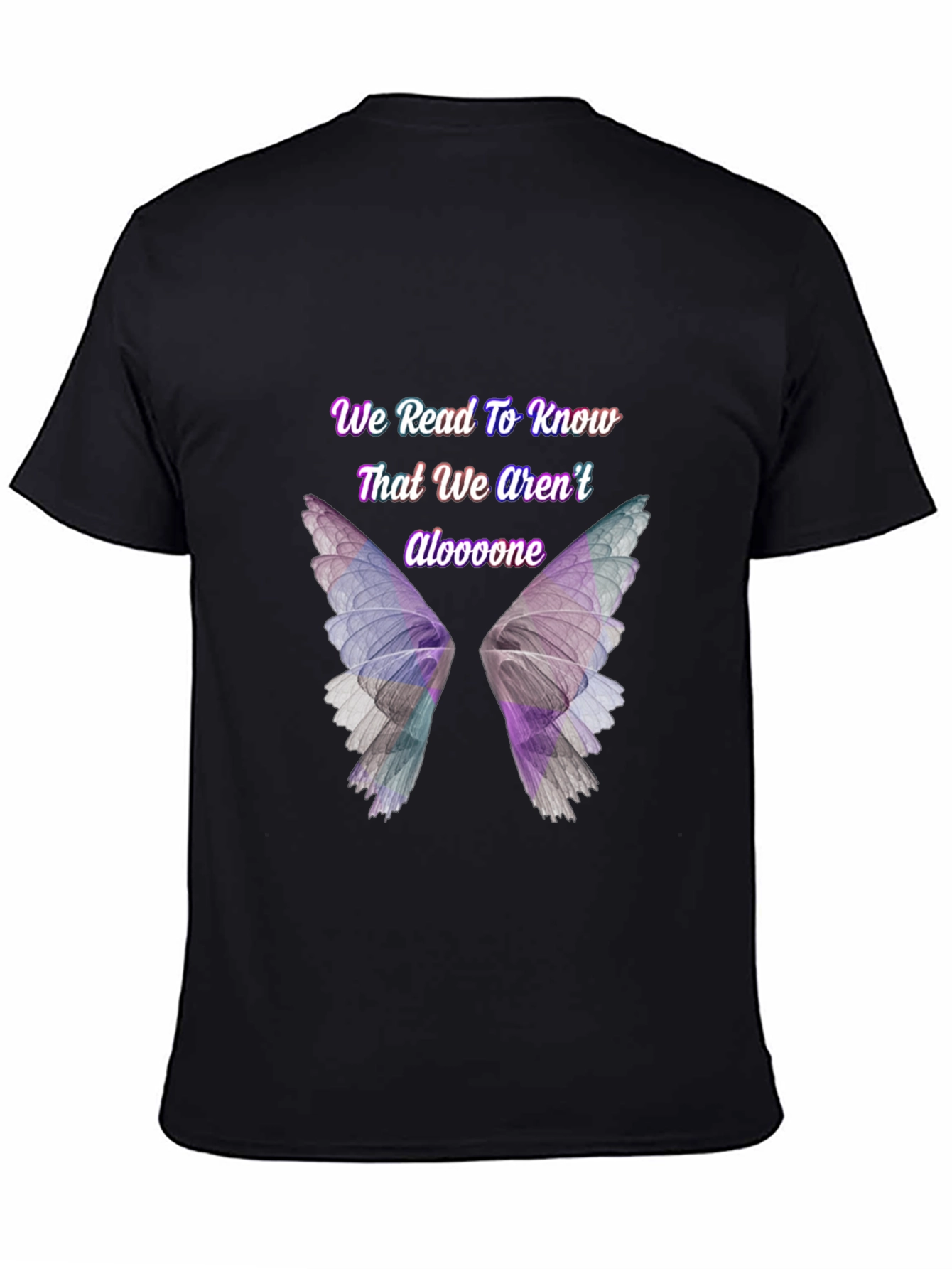 Butterfly Wings T-Shirt - We Read To Know