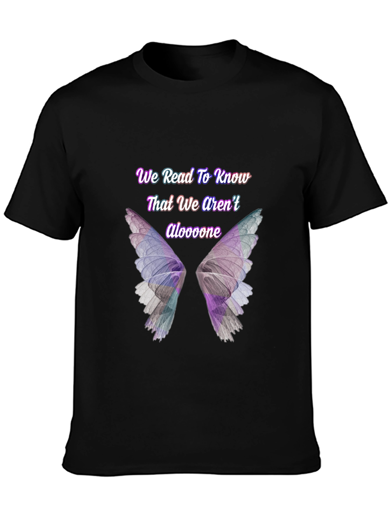 Butterfly Wings T-Shirt - We Read To Know