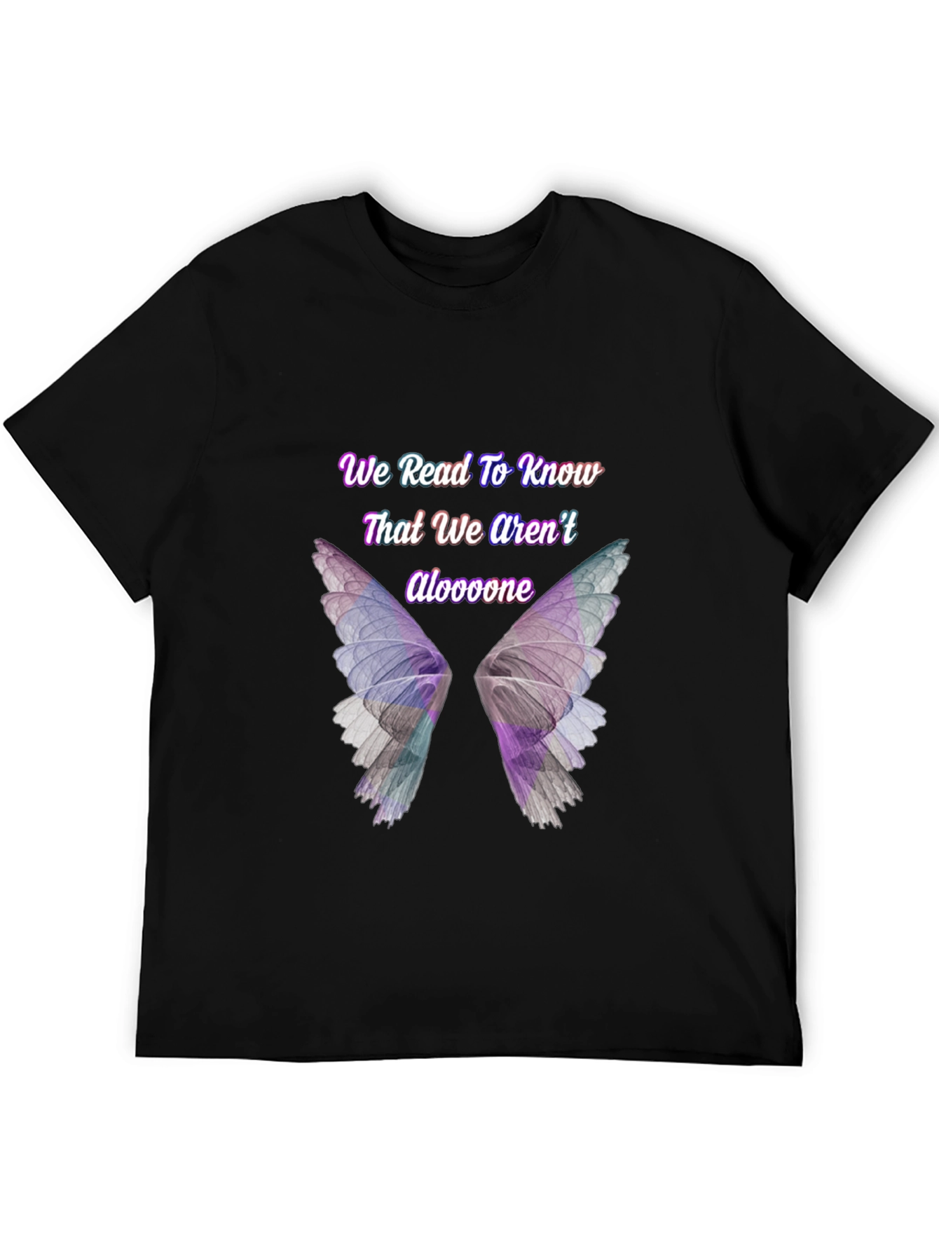 Butterfly Wings T-Shirt - We Read To Know