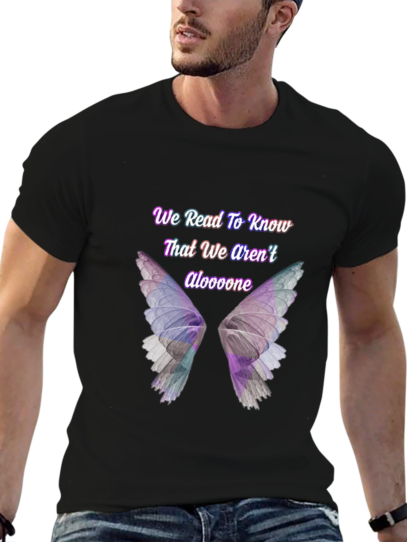 Butterfly Wings T-Shirt - We Read To Know