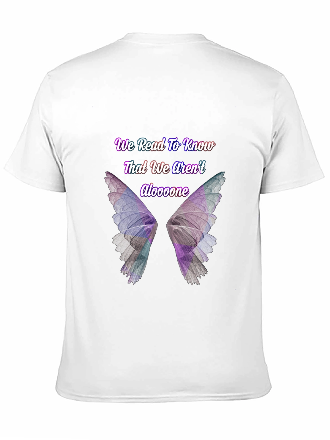Butterfly Wings T-Shirt - We Read To Know