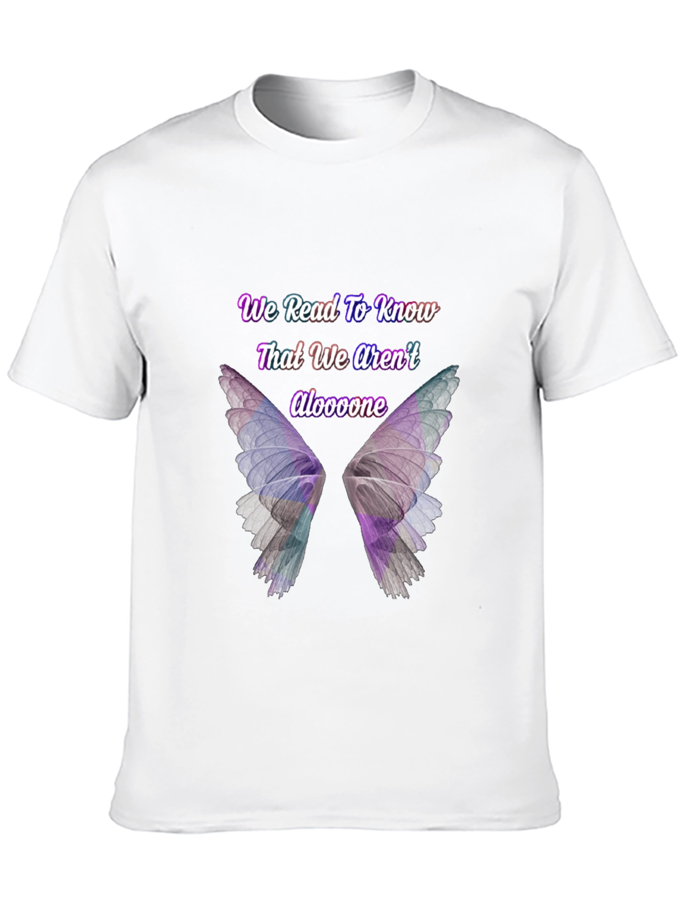 Butterfly Wings T-Shirt - We Read To Know