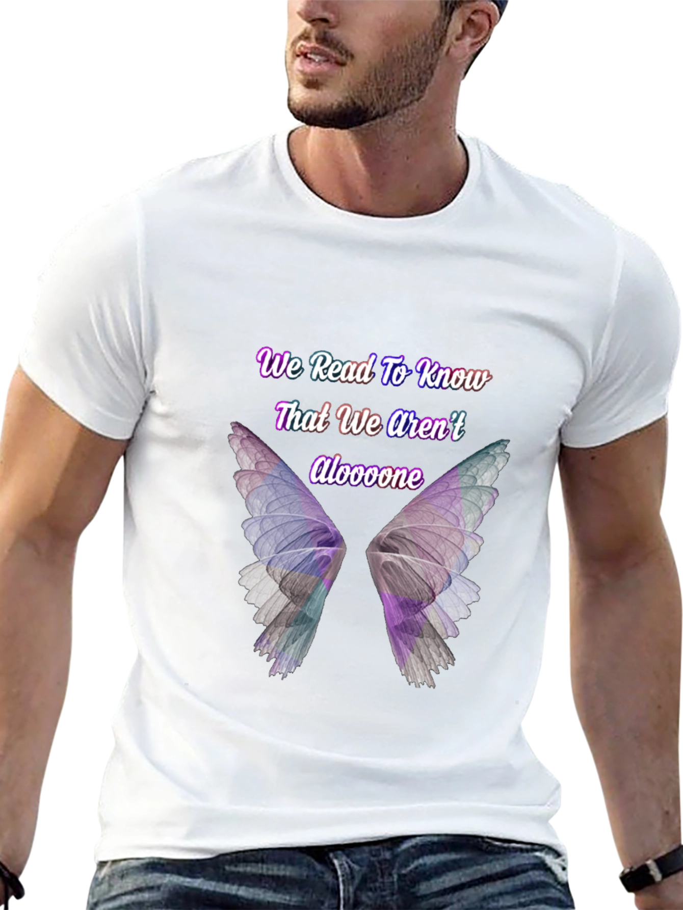 Butterfly Wings T-Shirt - We Read To Know