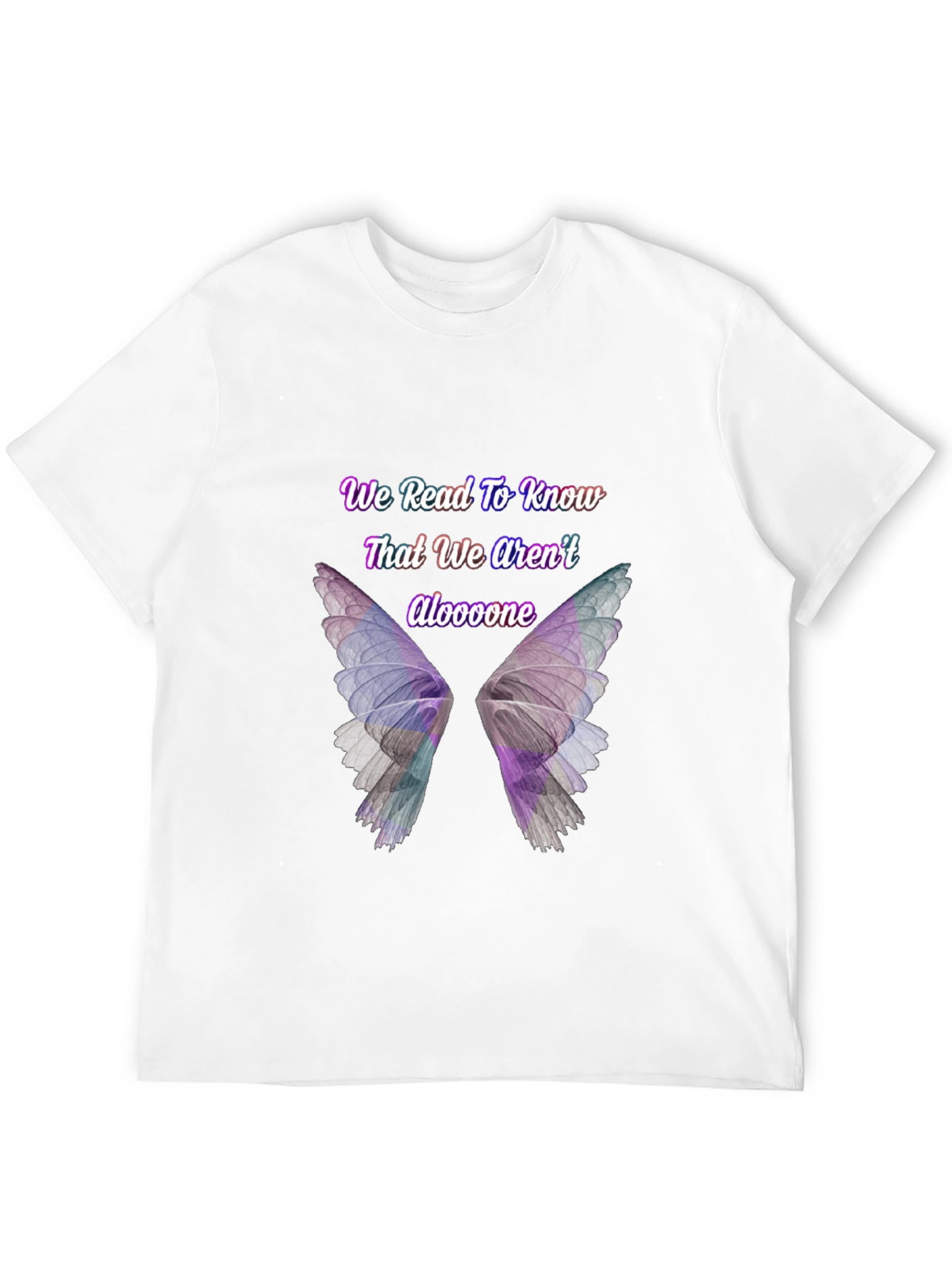 Butterfly Wings T-Shirt - We Read To Know