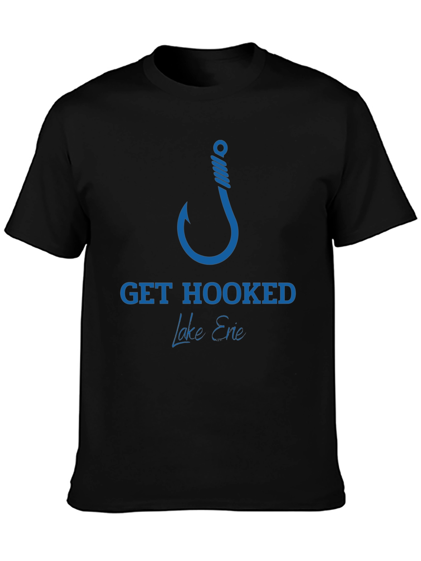 Get Hooked Lake Erie Fishing T-Shirt