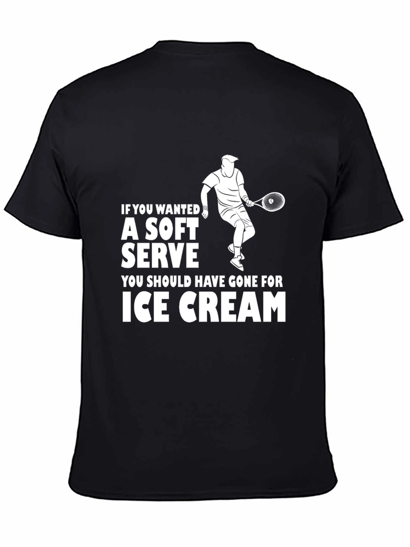 Soft Serve Tennis T-Shirt - Funny Player Gift