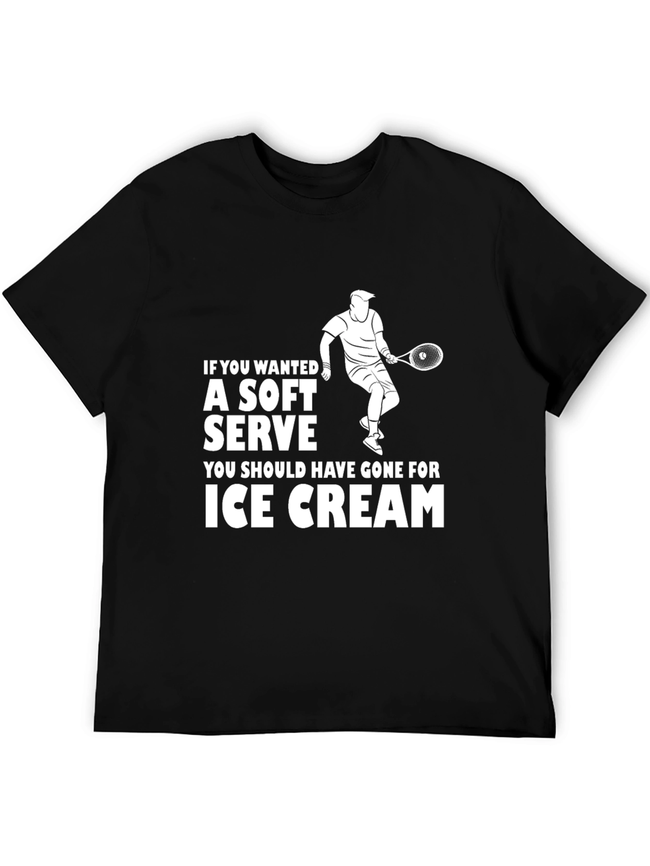 Soft Serve Tennis T-Shirt - Funny Player Gift
