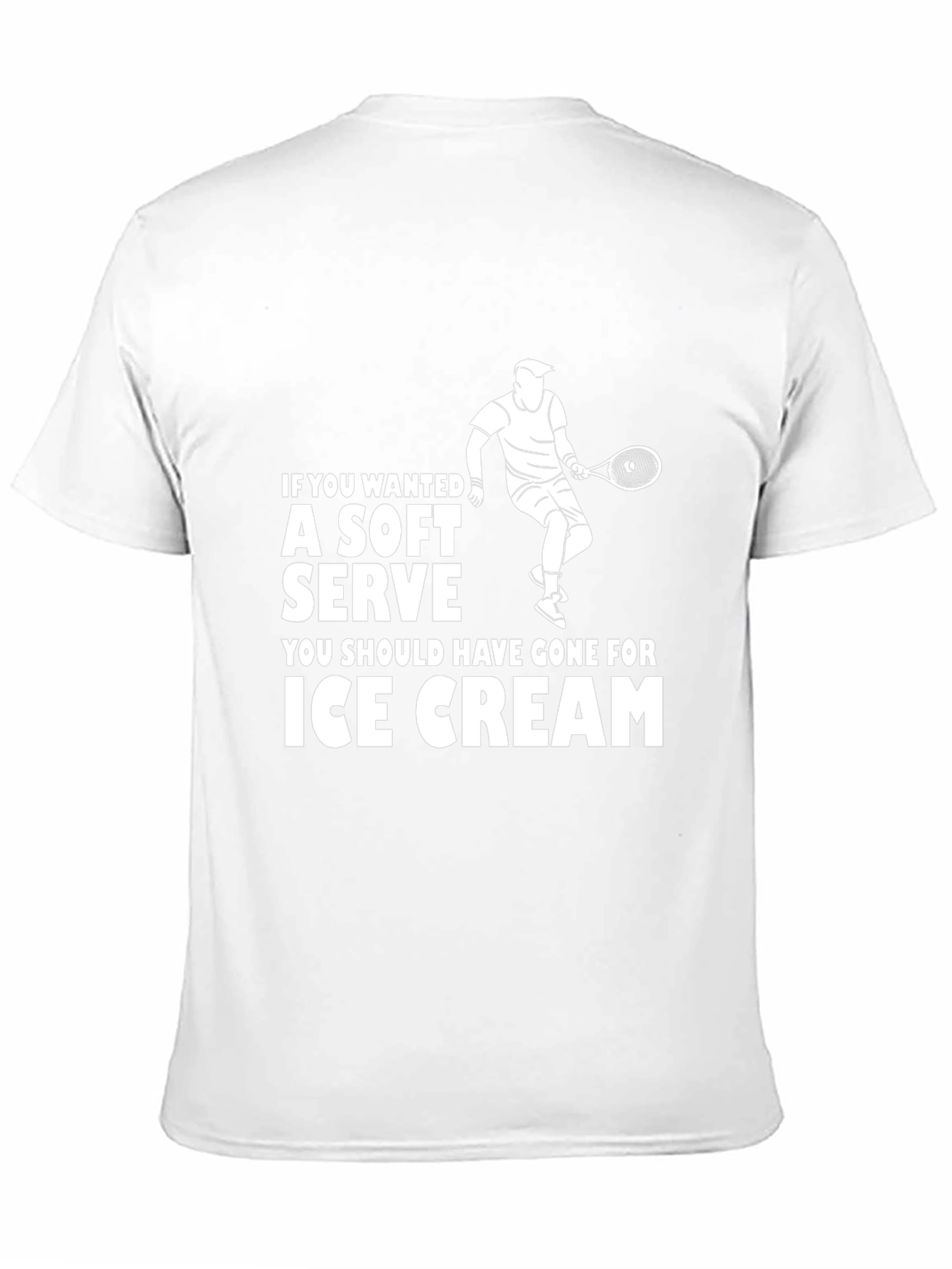 Soft Serve Tennis T-Shirt - Funny Player Gift