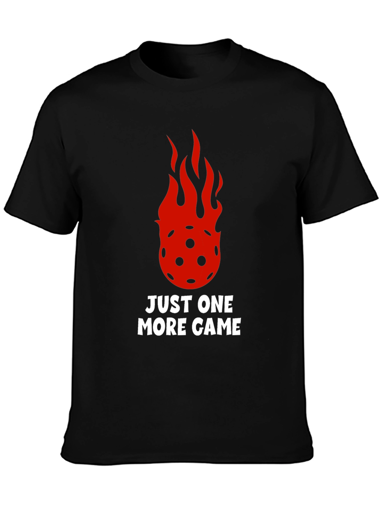 Just One More Game Black T-Shirt