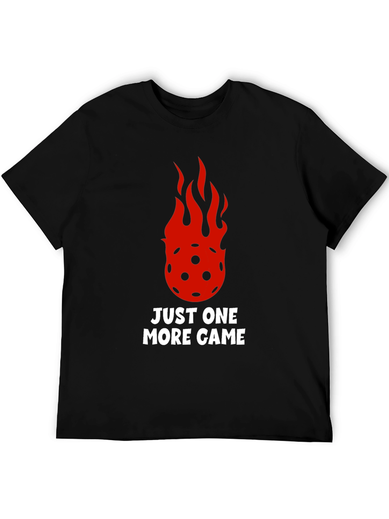 Just One More Game Black T-Shirt