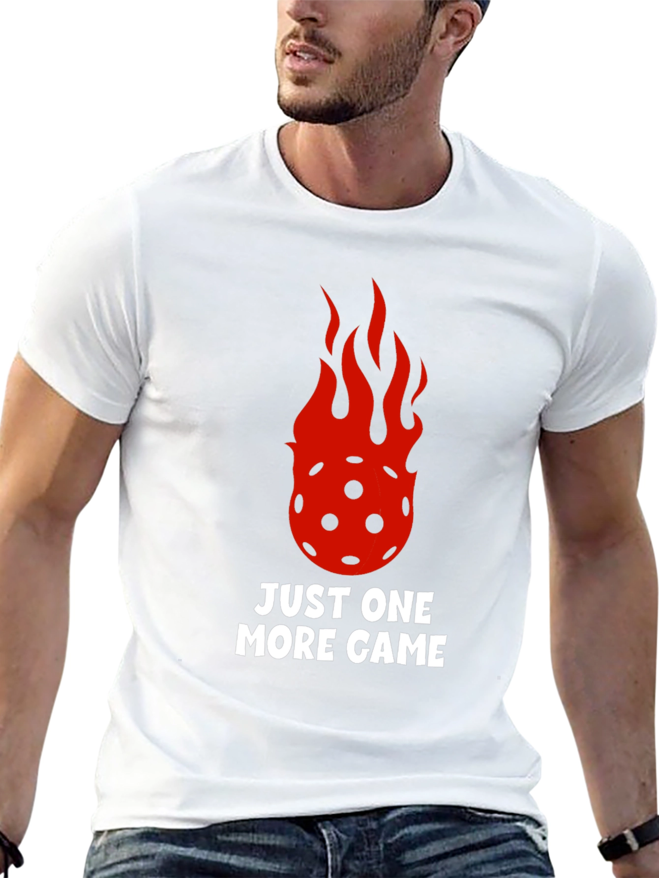 Just One More Game Black T-Shirt