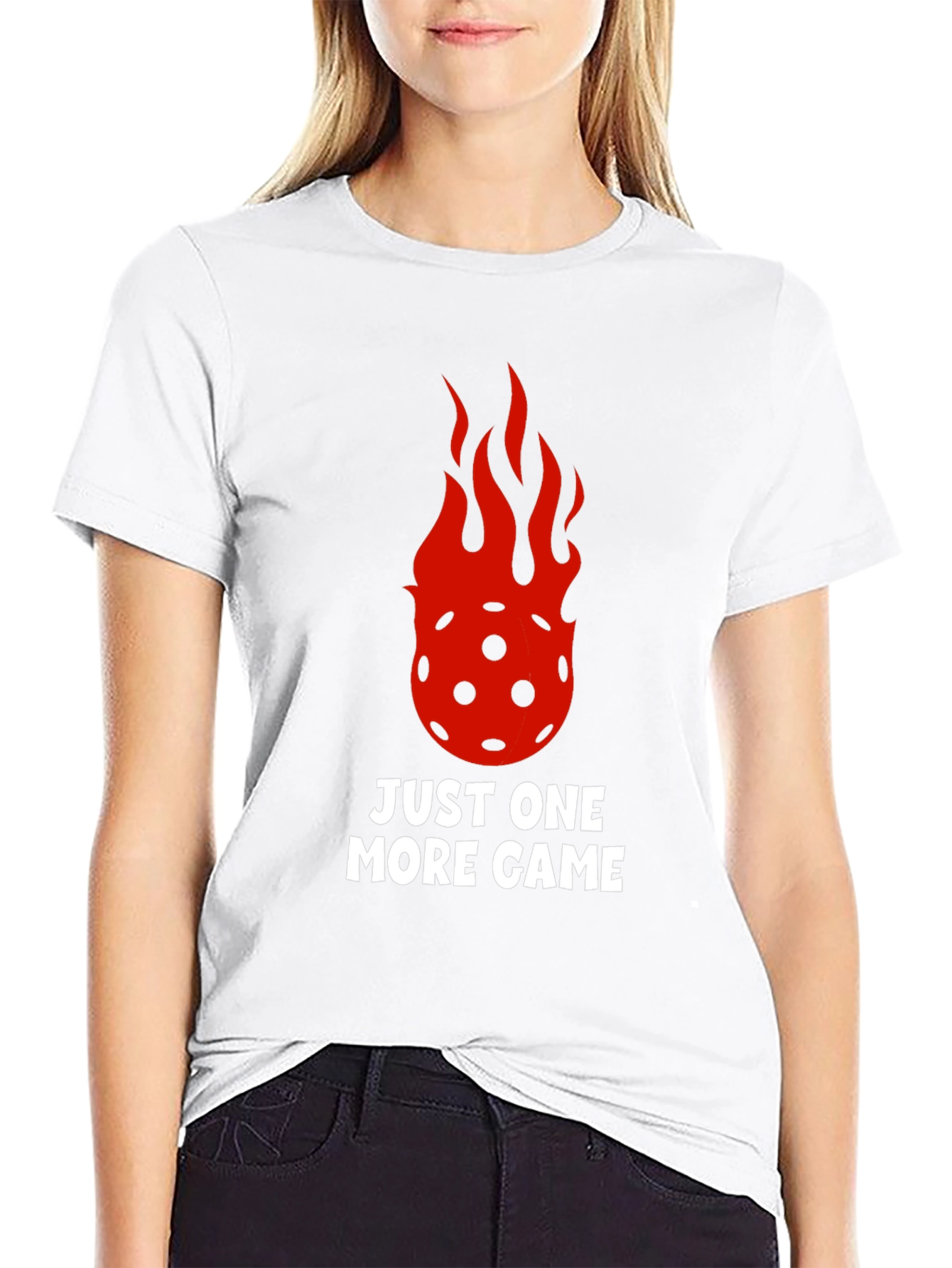 Just One More Game Black T-Shirt