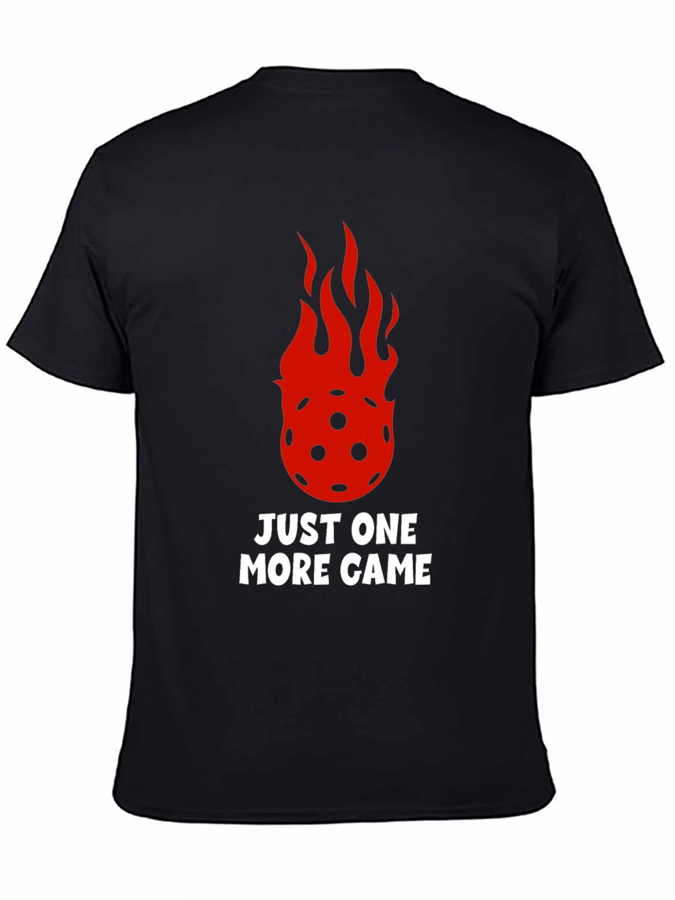 Just One More Game Black T-Shirt