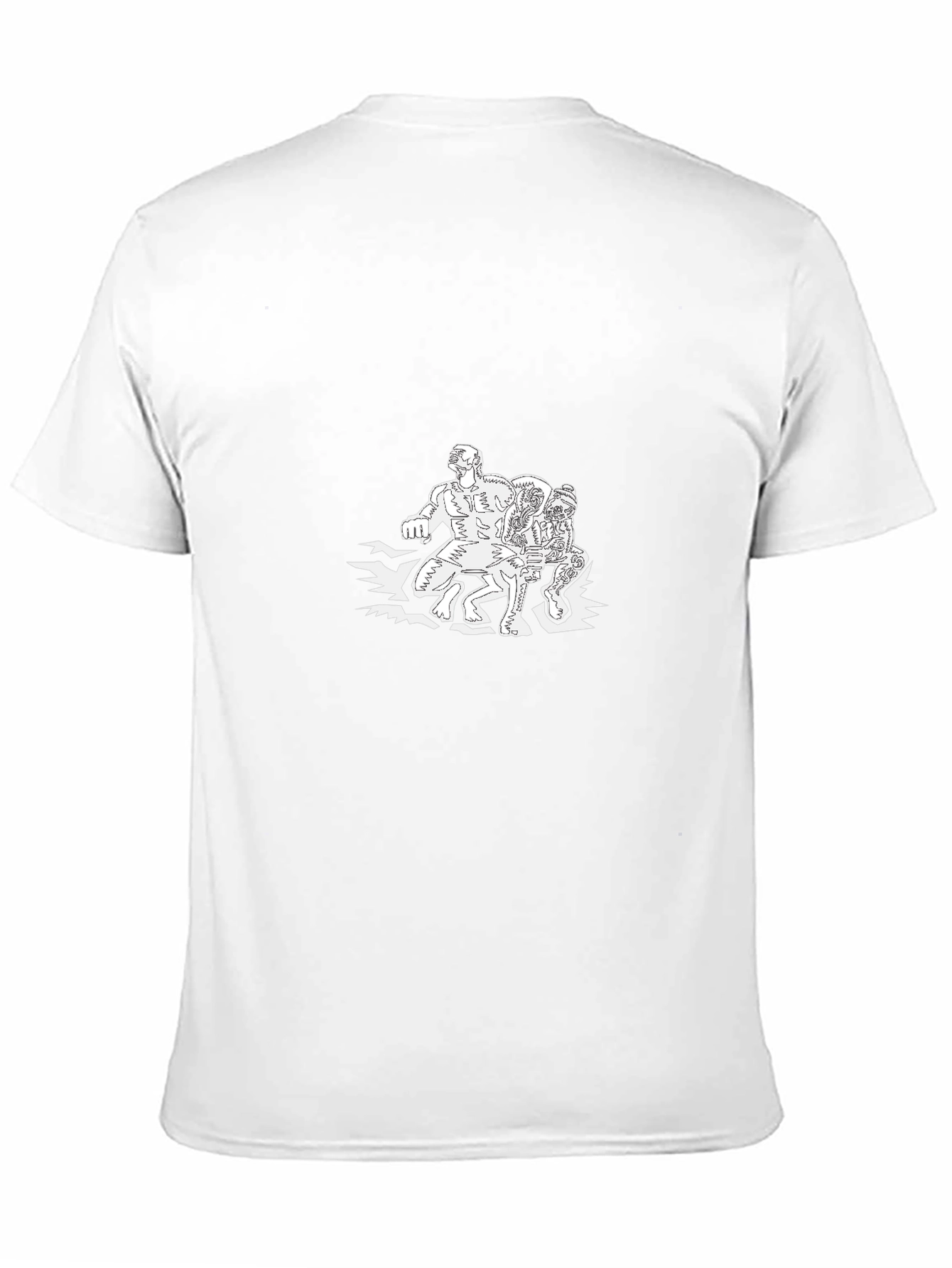 Graphic Tee: Cartoon Figures