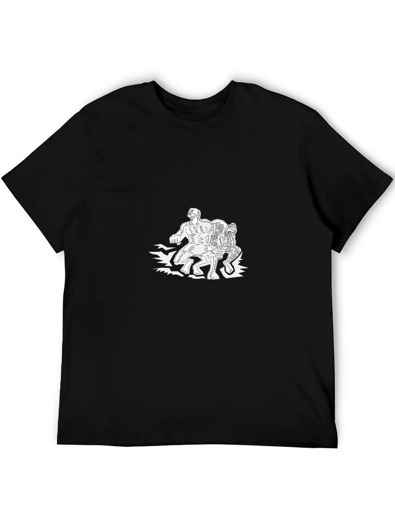 Graphic Tee: Cartoon Figures
