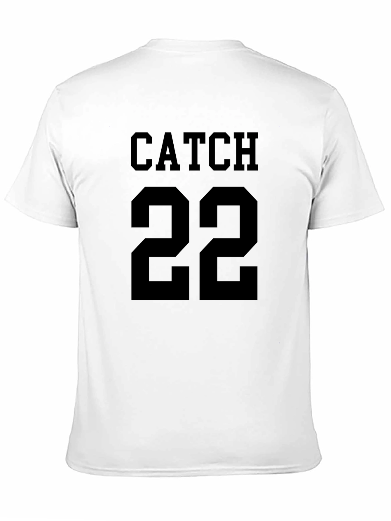 Catch 22 Graphic Print Black T-Shirt