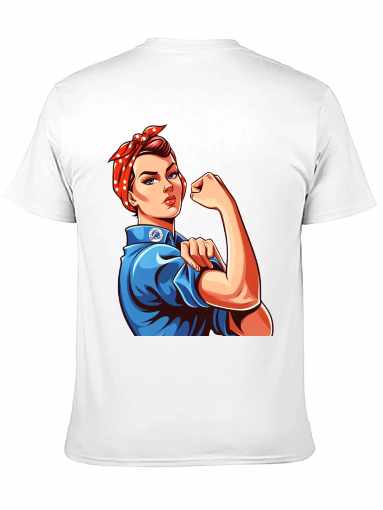 Rosie Riveter Graphic Tee - Empowering Womens T-Shirt