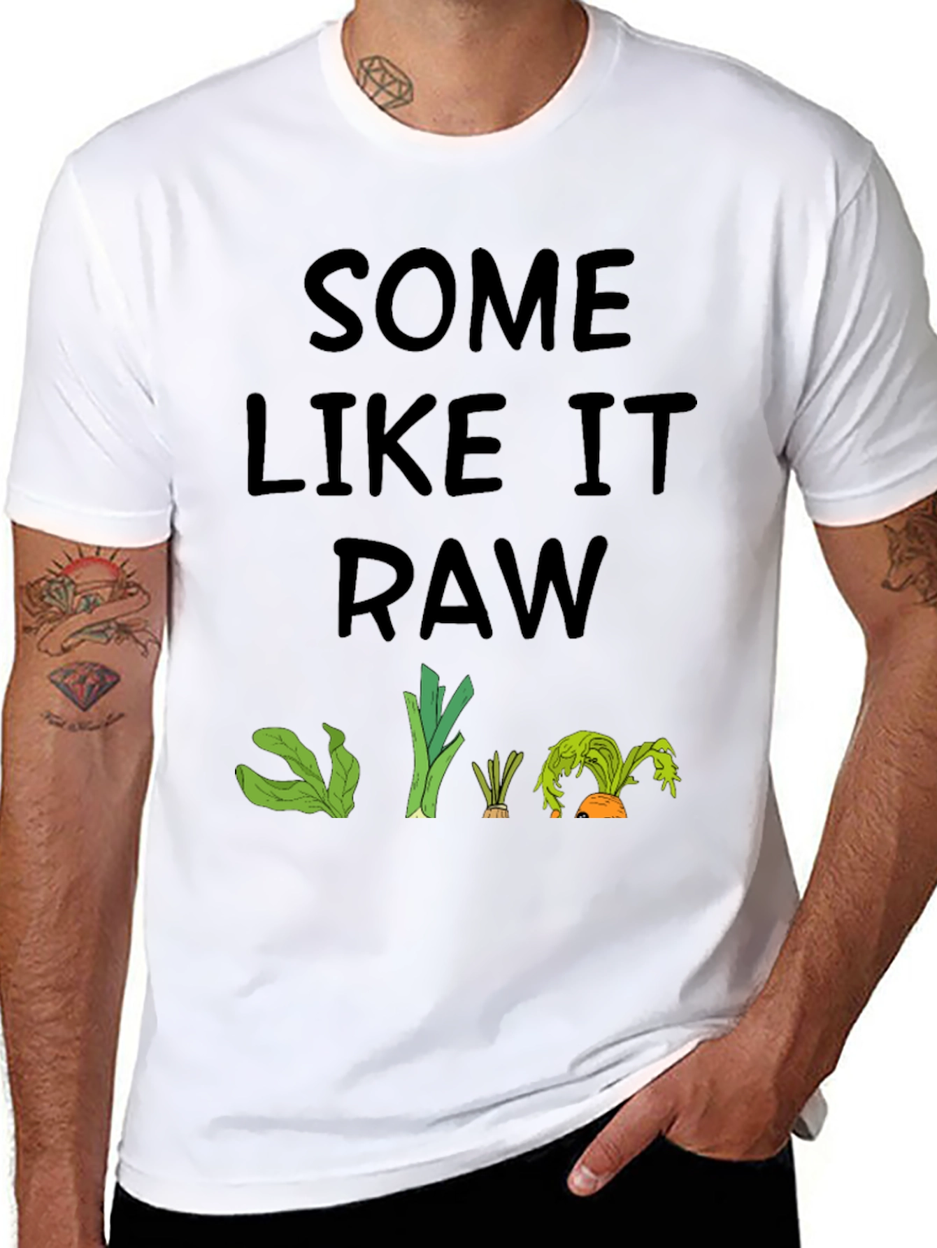 Some Like It Raw Graphic T-Shirt