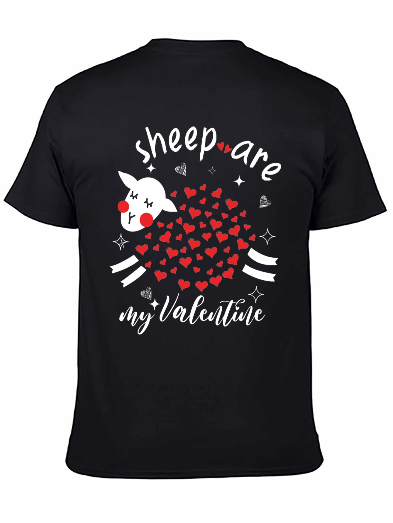 Sheep Are My Valentine Graphic Tee