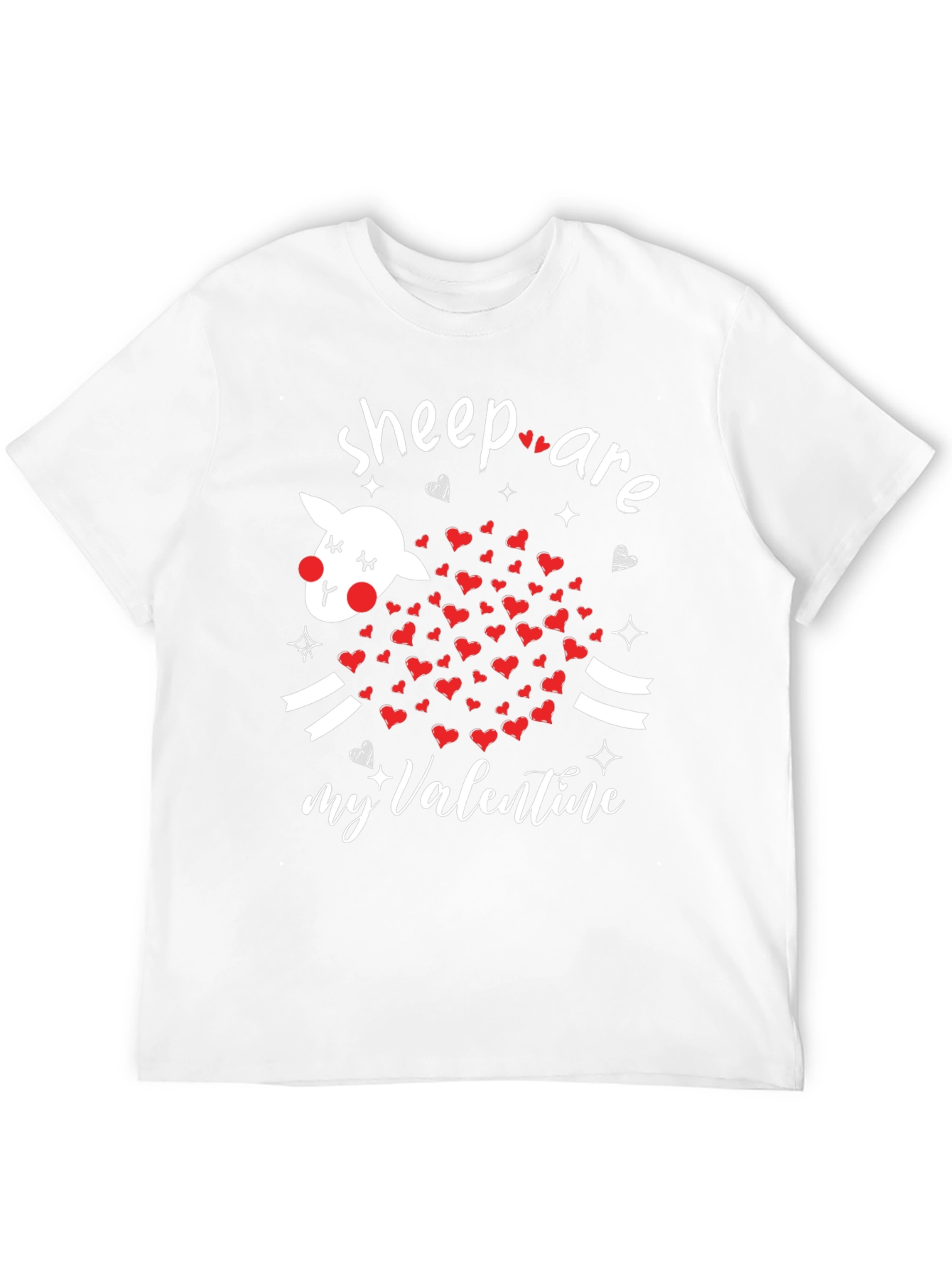 Sheep Are My Valentine Graphic Tee