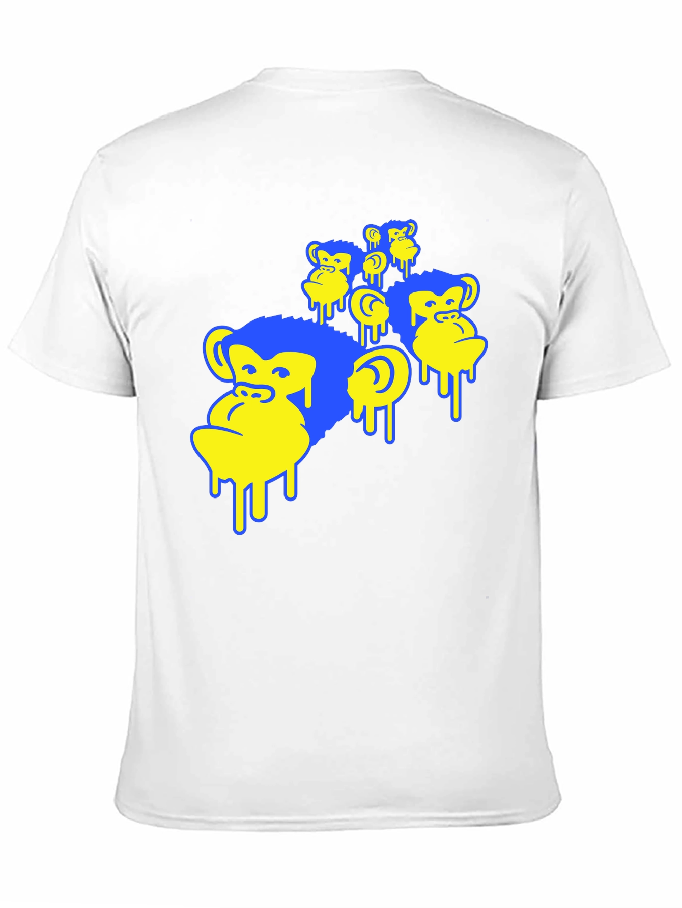 Monkey Drip Graphic Tee - Modern Streetwear