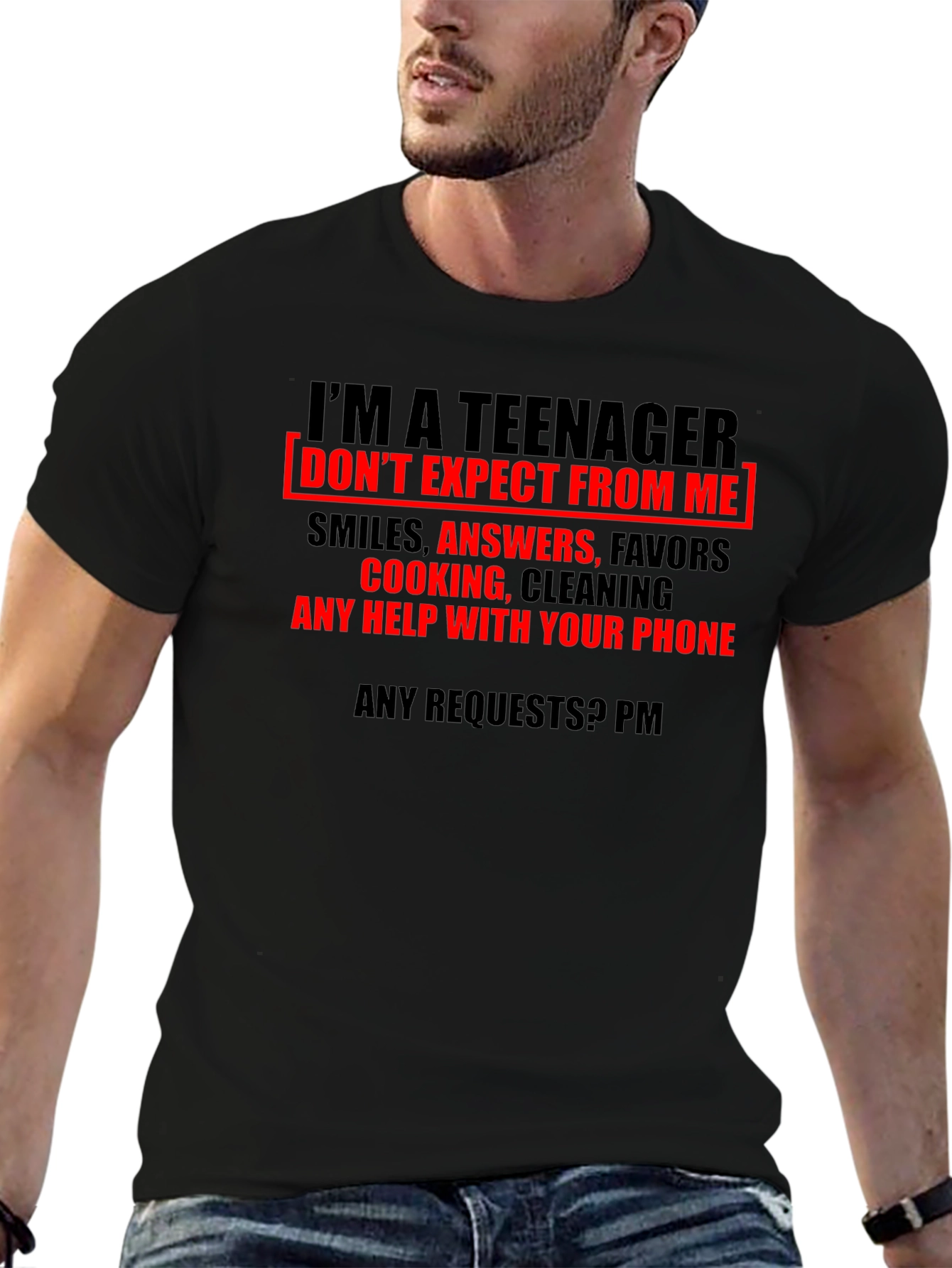 Teenager Funny Graphic T-Shirt